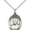 Blessed Miguel Pro Medal - Sterling Silver with 18 in. Chain - Engravable