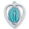 Miraculous Medal on 18" chain