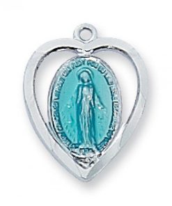 Miraculous Medal on 18" chain