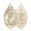 14kt Gold St. Christopher Medal