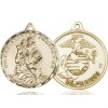 St. Christopher Marines Pendant - 14 KT Gold (#89737)