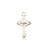 14kt Gold Cross Medal #87524