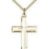Gold Filled Cross Necklace #87093
