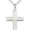 Sterling Silver Cross Necklace #87467