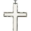 Sterling Silver Cross Necklace #87783
