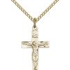 Gold Filled Crucifix Necklace #86796