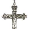 Sterling Silver Crucifix Necklace #87128