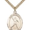 Gold Filled St. Sebastian Pendant
