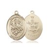 14kt Gold St. George - Army Medal