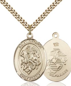14kt Gold Filled St. George Pendant