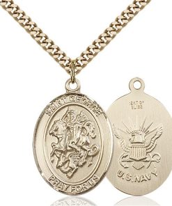 14kt Gold Filled St. George Pendant