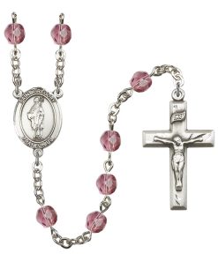 St Gregory the Great Rosary - Amethyst Beads