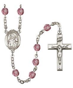 St Isaiah Rosary - Amethyst Beads