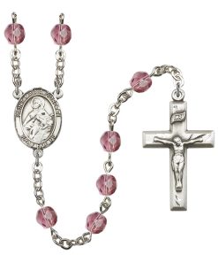 St Maria Goretti Rosary - Amethyst Beads