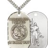Sterling Silver Army Pendant