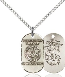 Sterling Silver Army Pendant