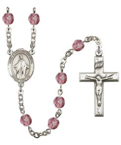 Our Lady of Africa Rosary - Amethyst Beads