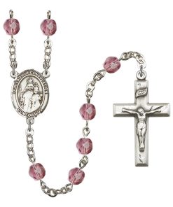 Our Lady of Consolation Rosary - Amethyst Beads