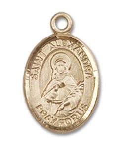 St. Alexandra Charm - 14 Karat Gold Filled (#85045)