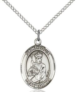 St Andrew Kim Taegon Medal - Sterling Silver with 20 in. Chain - Engravable (#81035)