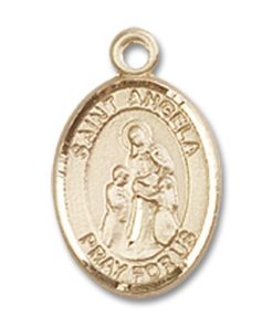 St. Angela Merici Charm - 14 Karat Gold Filled (#85203)