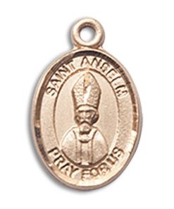St. Anselm of Canterbury Charm - 14 Karat Gold Filled (#85352)