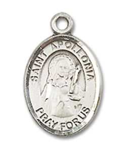 St. Apollonia Charm - Sterling Silver (#M0042)