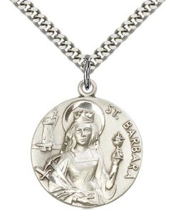 St. Barbara Medal - 81645 Saint Medal