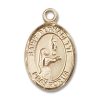 St. Bernadette Charm - 14 Karat Gold Filled (#84502)