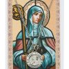 St Brigid Pendant and Prayer Card Set