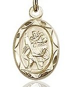 Saint Christopher Patron of Travelers Charm