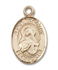 St. Dorothy Charm - 14 Karat Gold Filled (#84529)