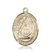 St. Edburga of Winchester Medal - 82743 Saint Medal