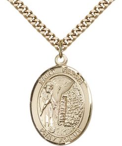 St. Fiacre Medal - 82673 Saint Medal