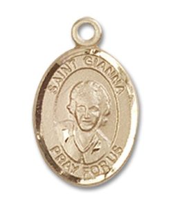 St. Gianna Charm - 14 Karat Gold Filled (#85295)