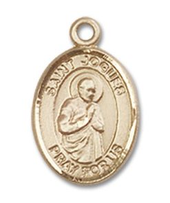 St. Isaac Jogues Charm - 14 Karat Gold Filled (#85036)