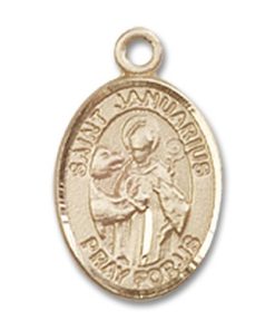 St. Januarius Charm - 14 Karat Gold Filled (#85370)