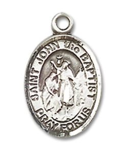 St. John the Baptist Charm - Sterling Silver (#84621)