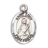 St. Lucy Sterling Silver Charm