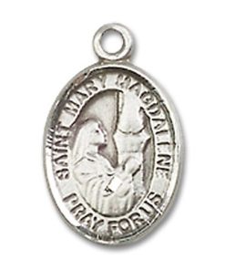St. Mary Magdalene Charm - Sterling Silver (#19248)