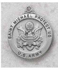 St Michael Pewter Army Medal
