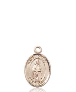 St. Odilia Charm - 14 KT Gold (#85287)