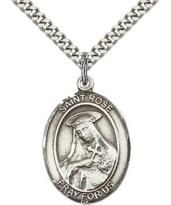 St. Rose of Lima Medal - 82180 Saint Medal