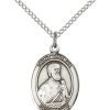 St Thomas The Apostle Medal - Sterling Silver with 20 in. Chain - Engravable