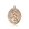 14kt Gold St. Sebastian / Swimming Medal