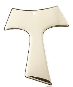 14kt Gold Tau Cross Medal #87579
